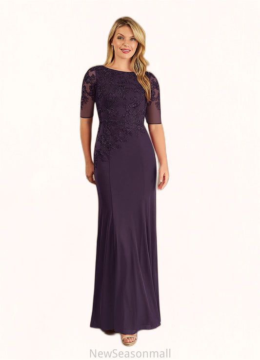 Sierra Mermaid Lace Floor-Length Dress HEP0022666